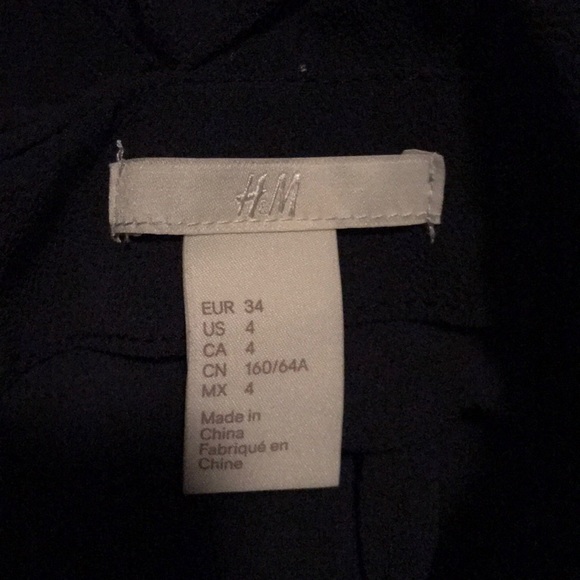 H&M Double Layer Navy Romper - Picture 3 of 3